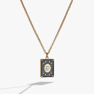 'A Reader Lives A Thousand Lives' Book Club Locket Pendant