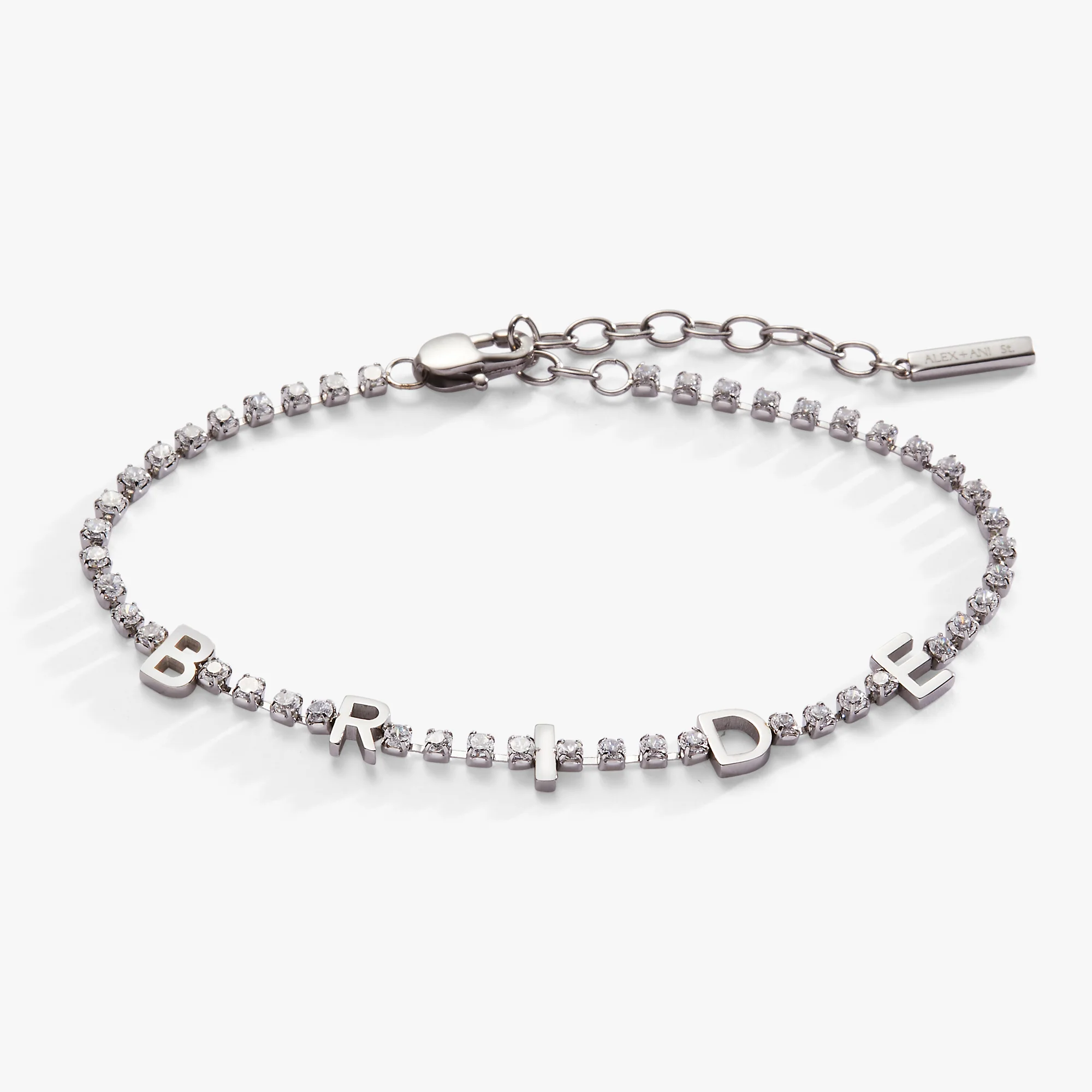Bride Crystal Tennis Bracelet