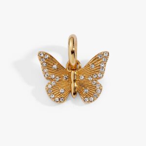 Butterfly + Crystal Interchangeable Charm