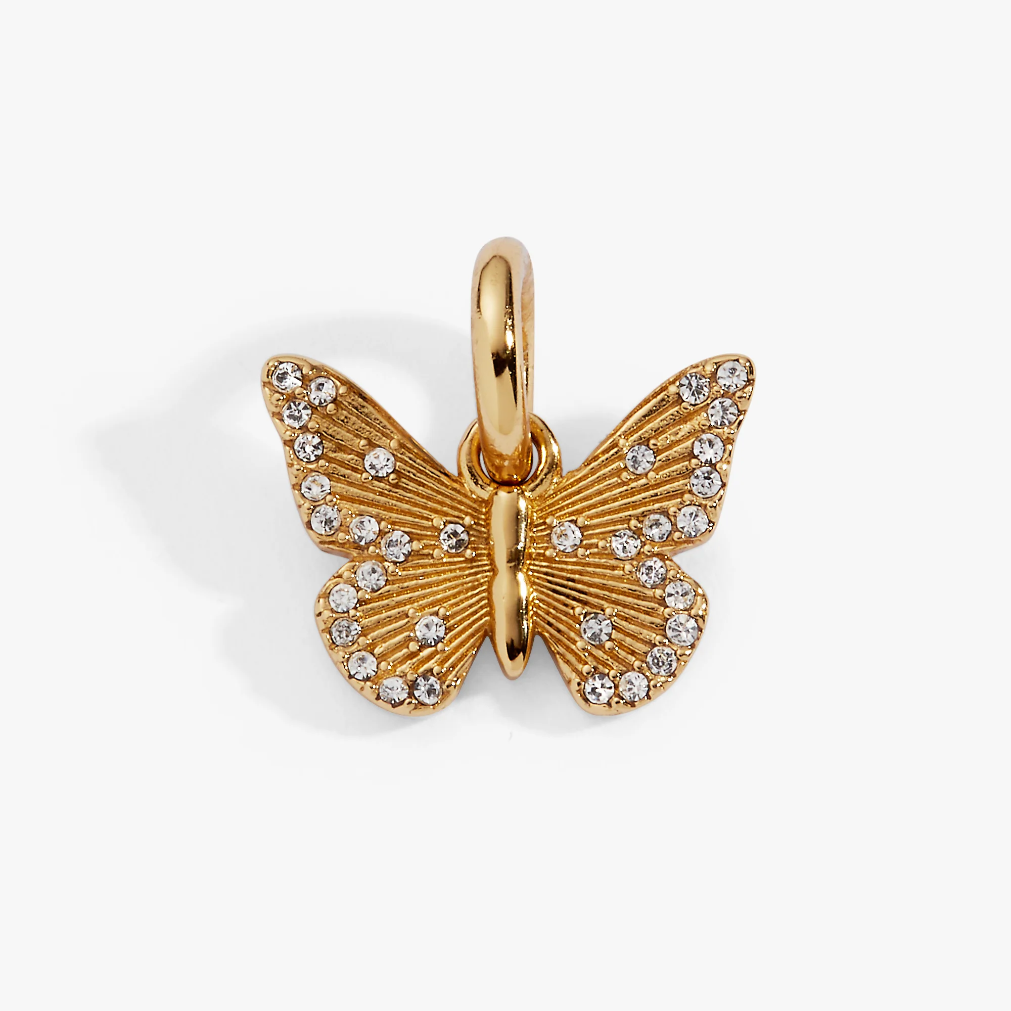 Butterfly + Crystal Interchangeable Charm