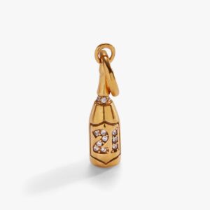 Champagne '21st' Birthday Charm