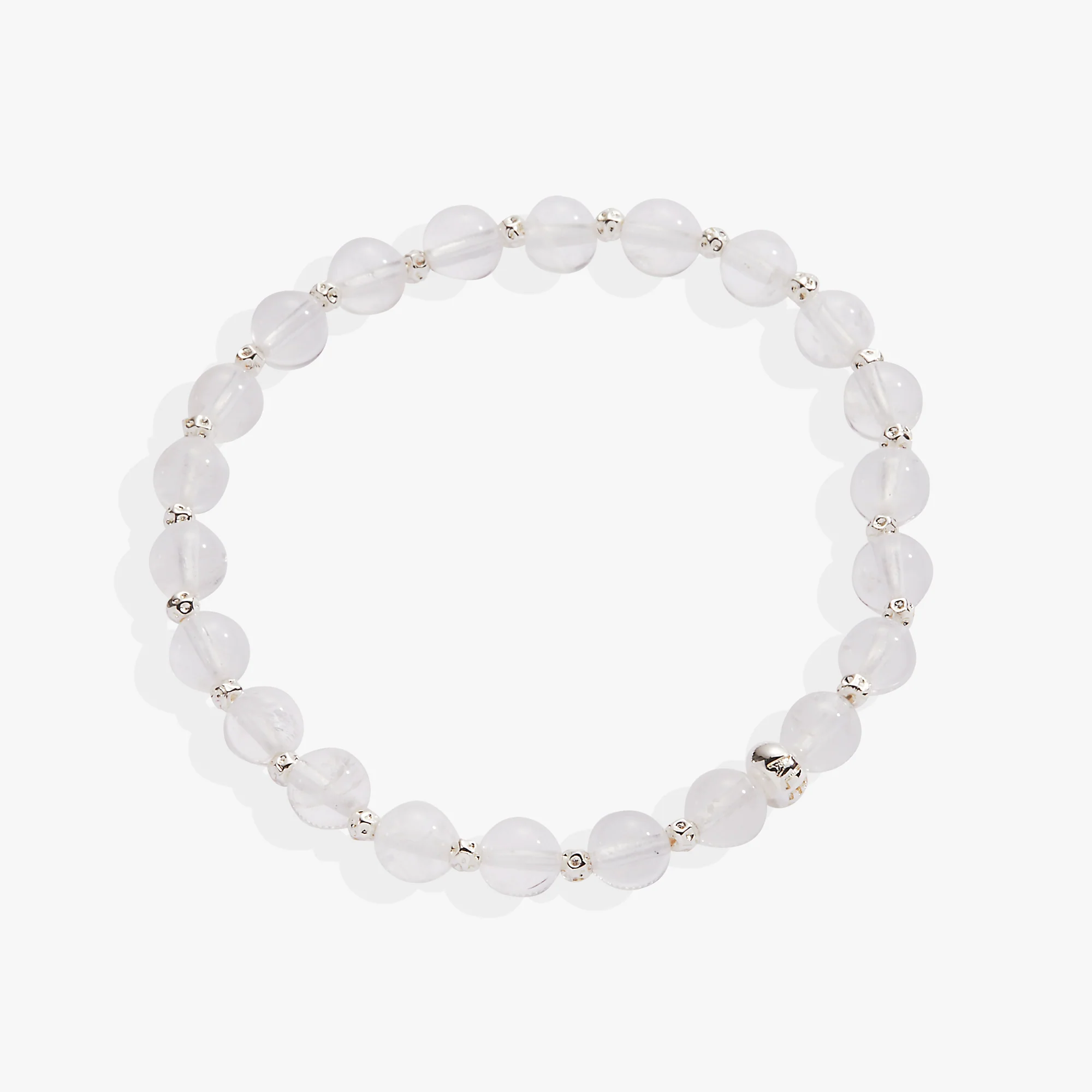 Clear Quartz Healing Stone Stretch Bracelet