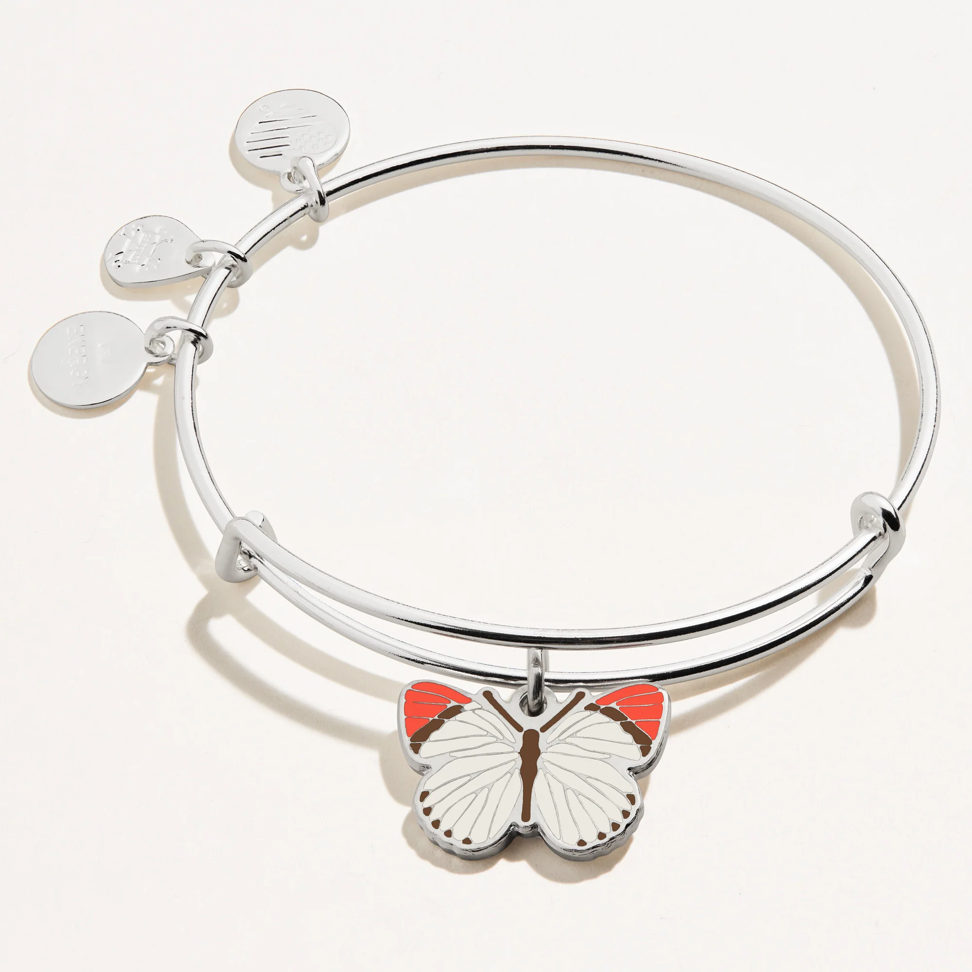 Colotis Danae Butterfly Charm Bangle