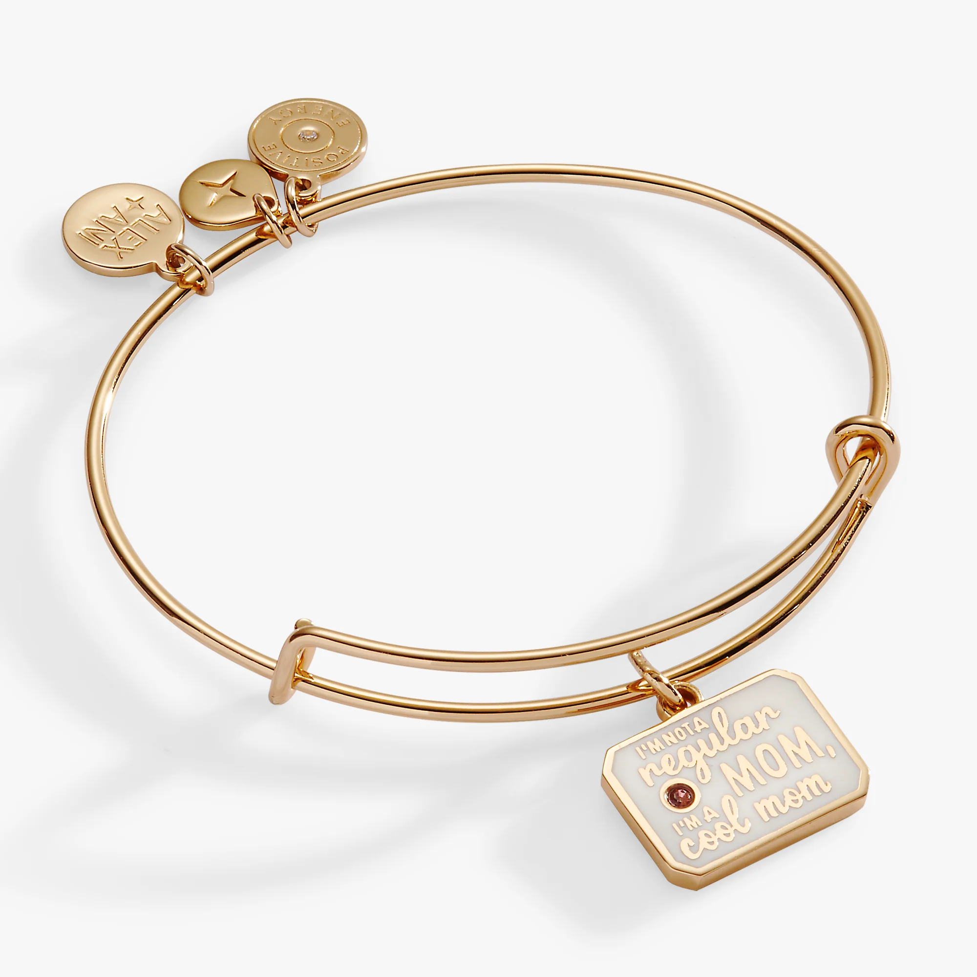 'I'm Not a Regular Mom. I'm a Cool Mom' Charm Bangle