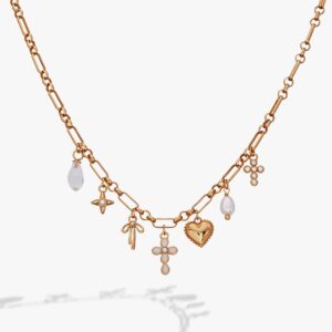 Coquette Christian Charm Necklace