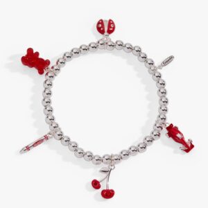 Crayola Fan Favorites Scarlet Charm Stretch Bracelet