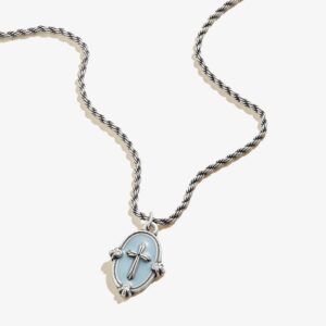 Blue Cross 'Infinite Love Surrounds You' Pendant Necklace