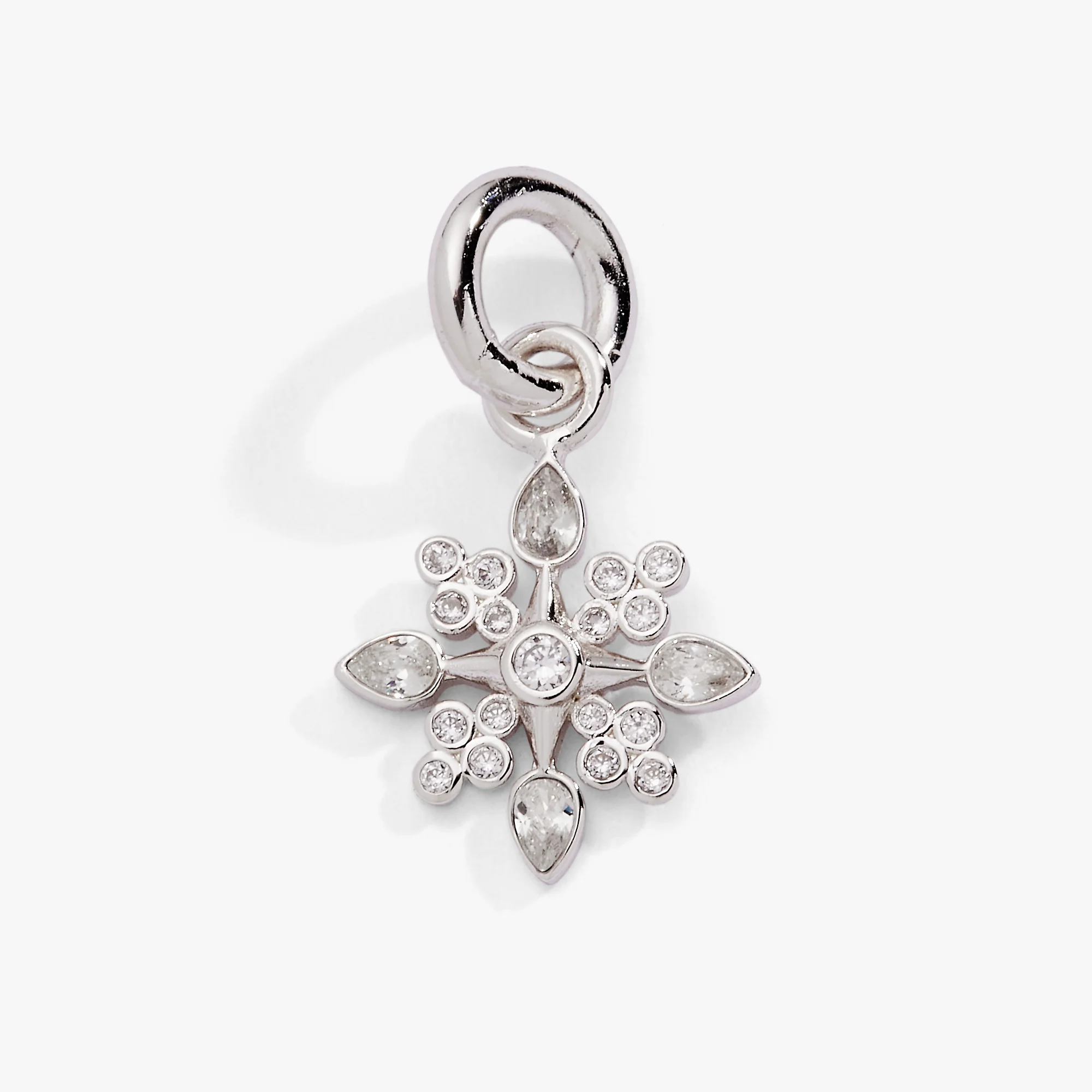 Crystal Snowflake Charm