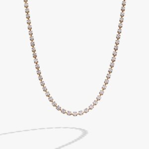 Crystal Tennis Chain Necklace