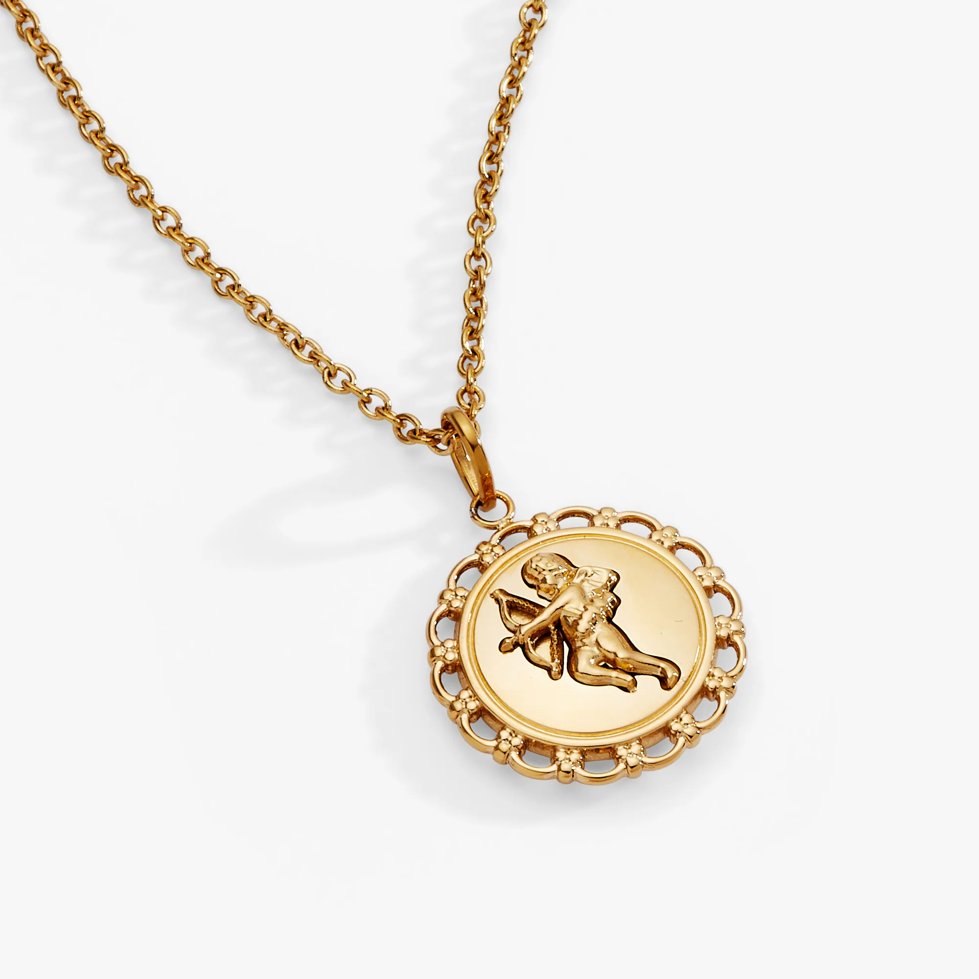Cupid Pendant Necklace