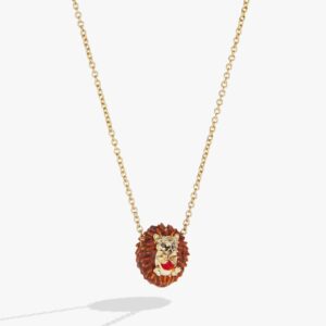 Hedgehog Slider Necklace