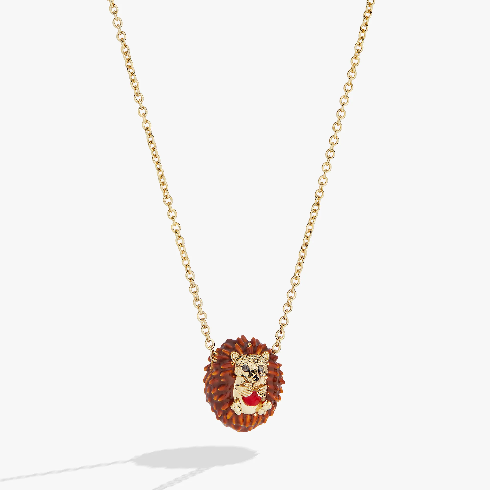 Hedgehog Slider Necklace