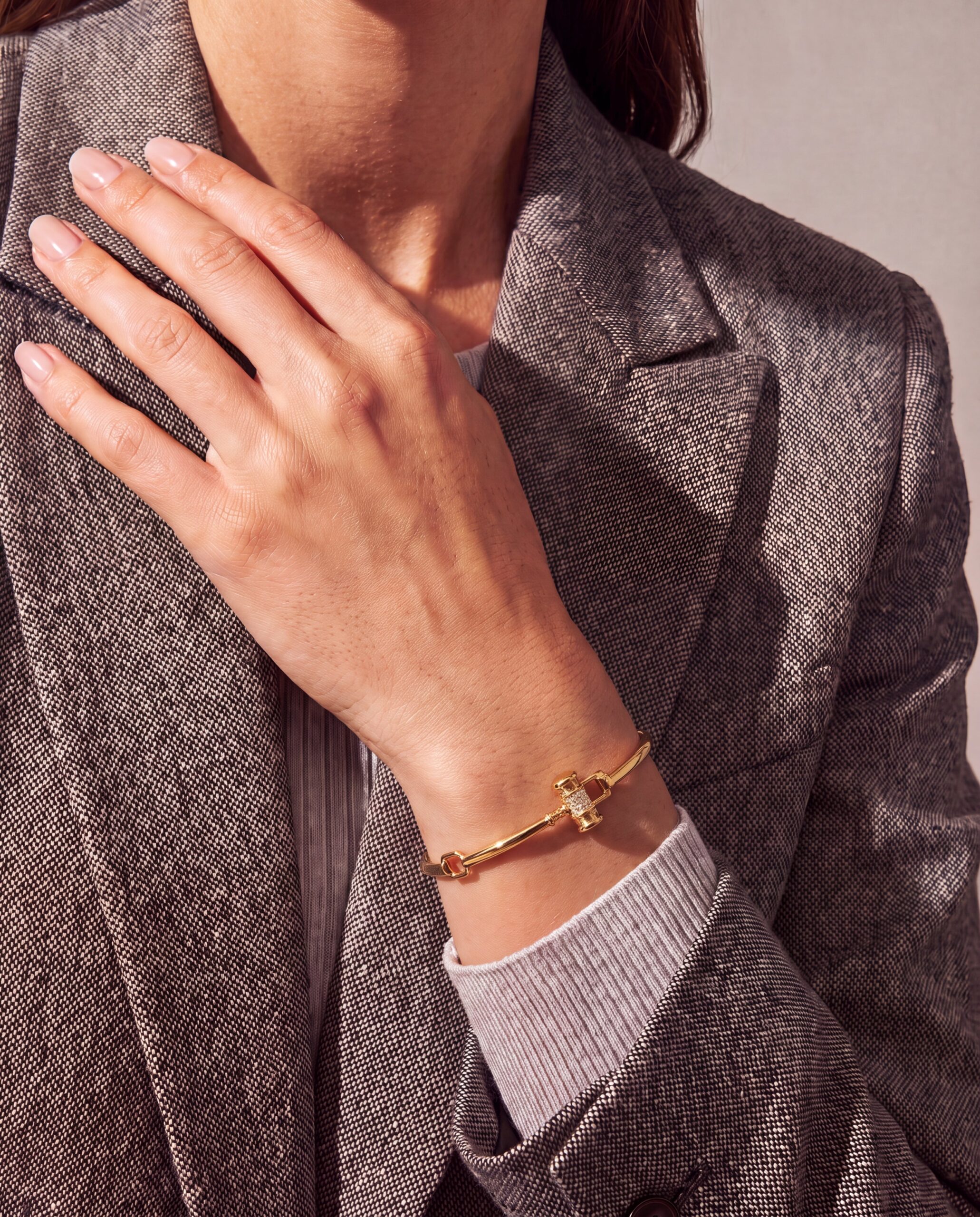 Law Gavel Tension Bangle - Image 2