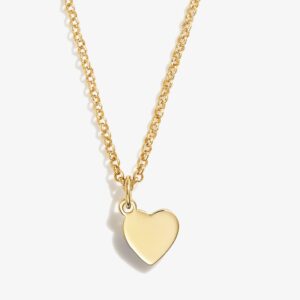 Small Heart Charm Necklace. 19''