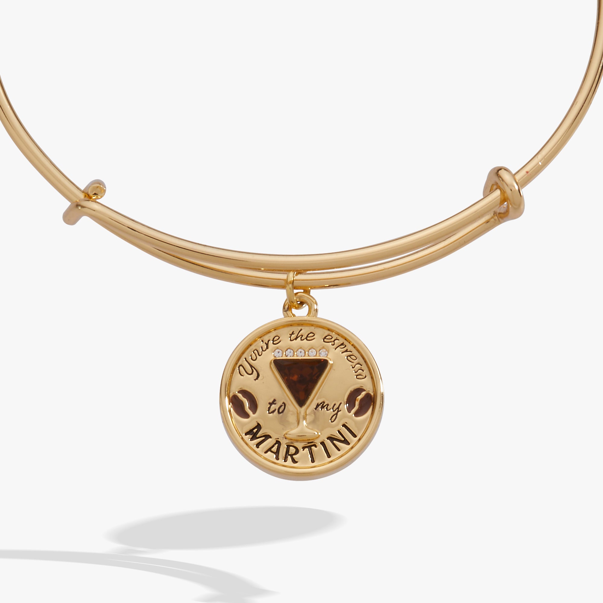 'You're The Espresso To My Martini' Charm Bangle - Image 4