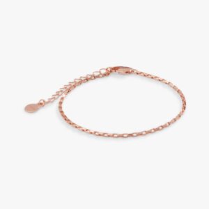 Box Link Chain Bracelet