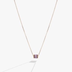 February Birthstone Precious Pendant Necklace