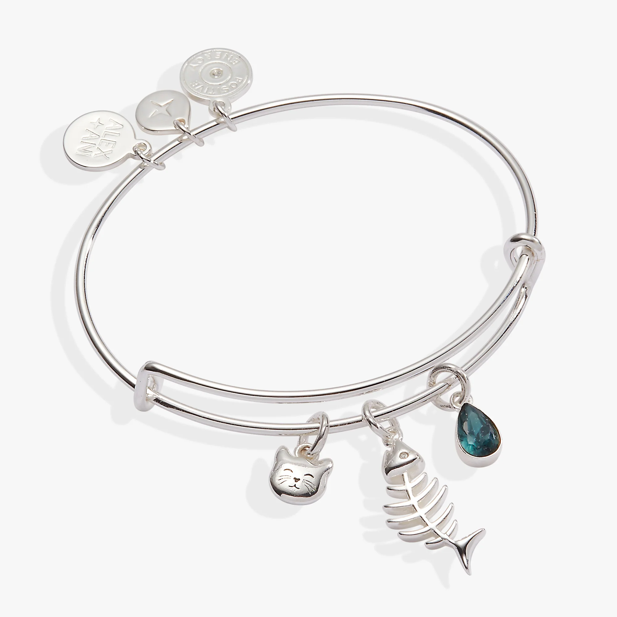 Fish Bone Cat Bangle