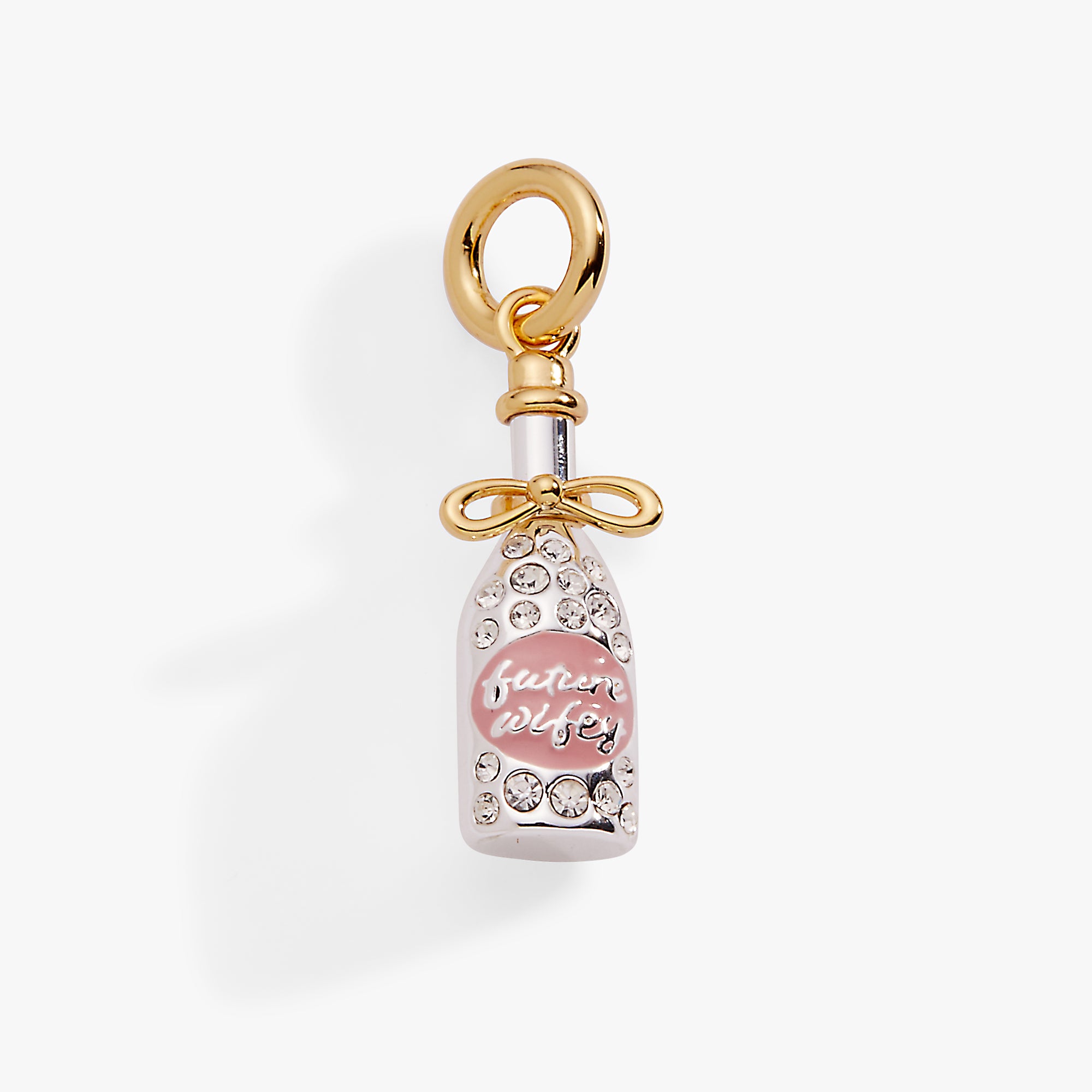 'Future Wifey' Crystal Champagne Charm