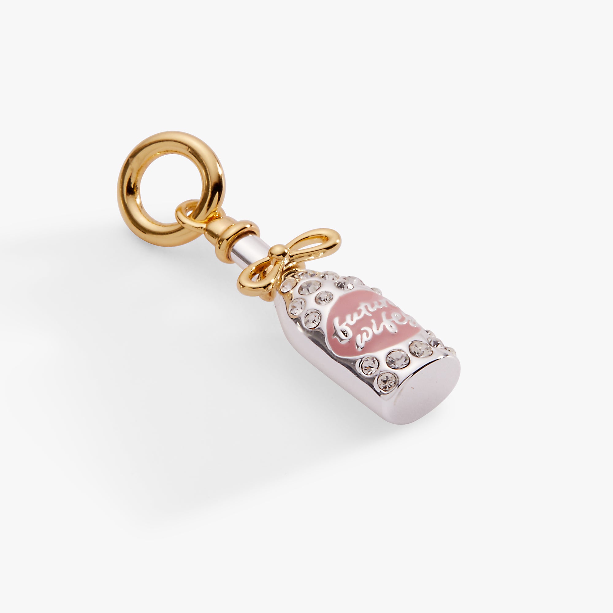 'Future Wifey' Crystal Champagne Charm - Image 2