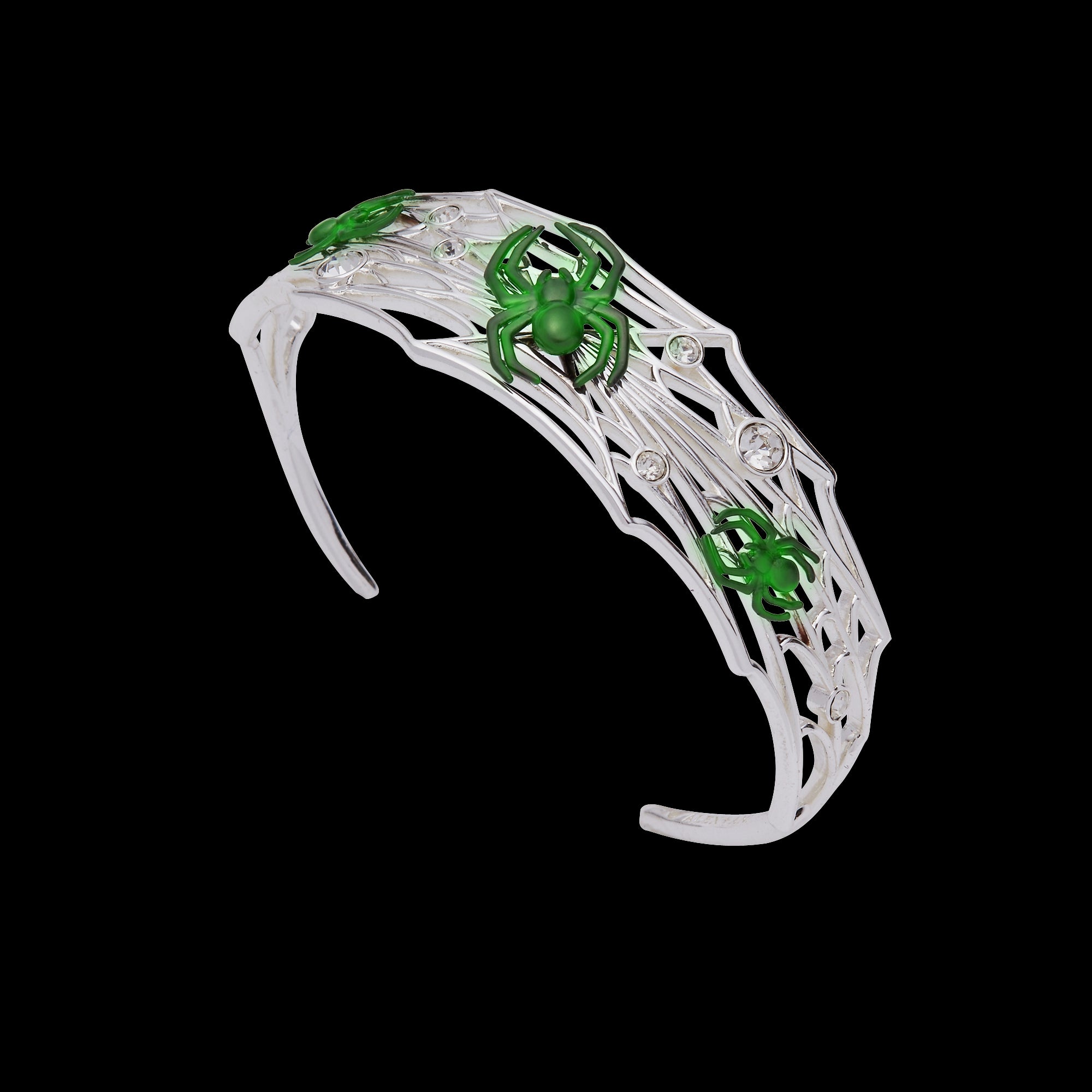 Glow in the Dark Spider Web Cuff - Image 2