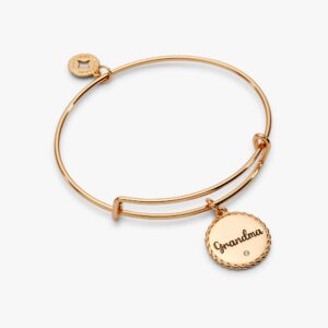 Grandma 'Wise And Warm. Her Love Feels Like Home' Charm Bangle