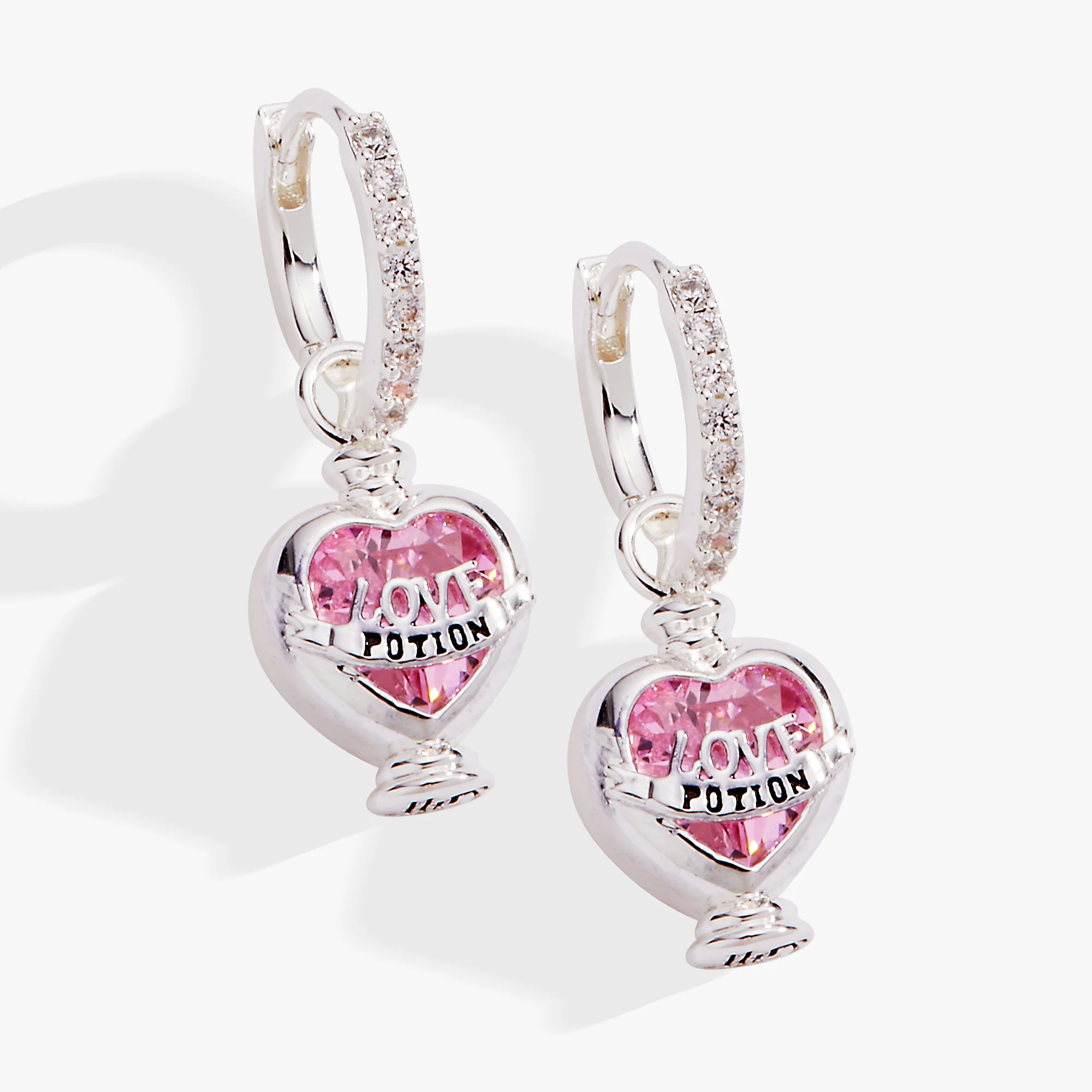 Harry Potter™ Love Potion Crystal Huggie Hoop Earring