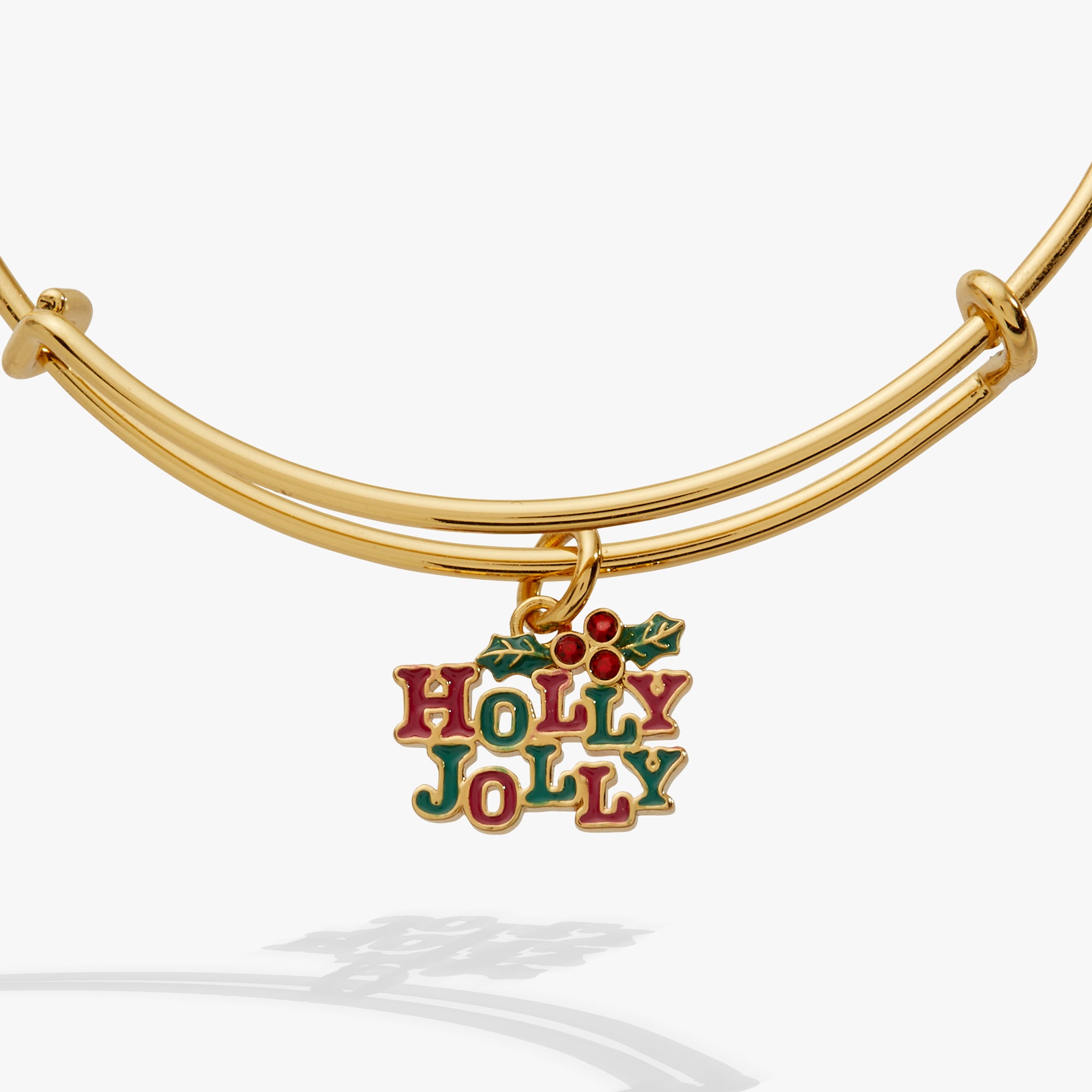 'Holly Jolly' Charm Bangle - Image 3