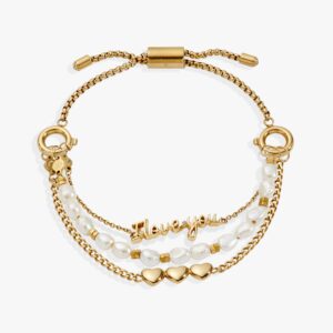 I Love You 'Home Is Where The Heart Is' Stranded™ Pearl Bracelet Set