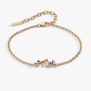 Libra Zodiac Inline Bracelet