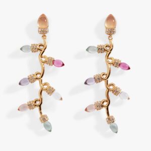 Christmas Muted Light Bulb Earrings