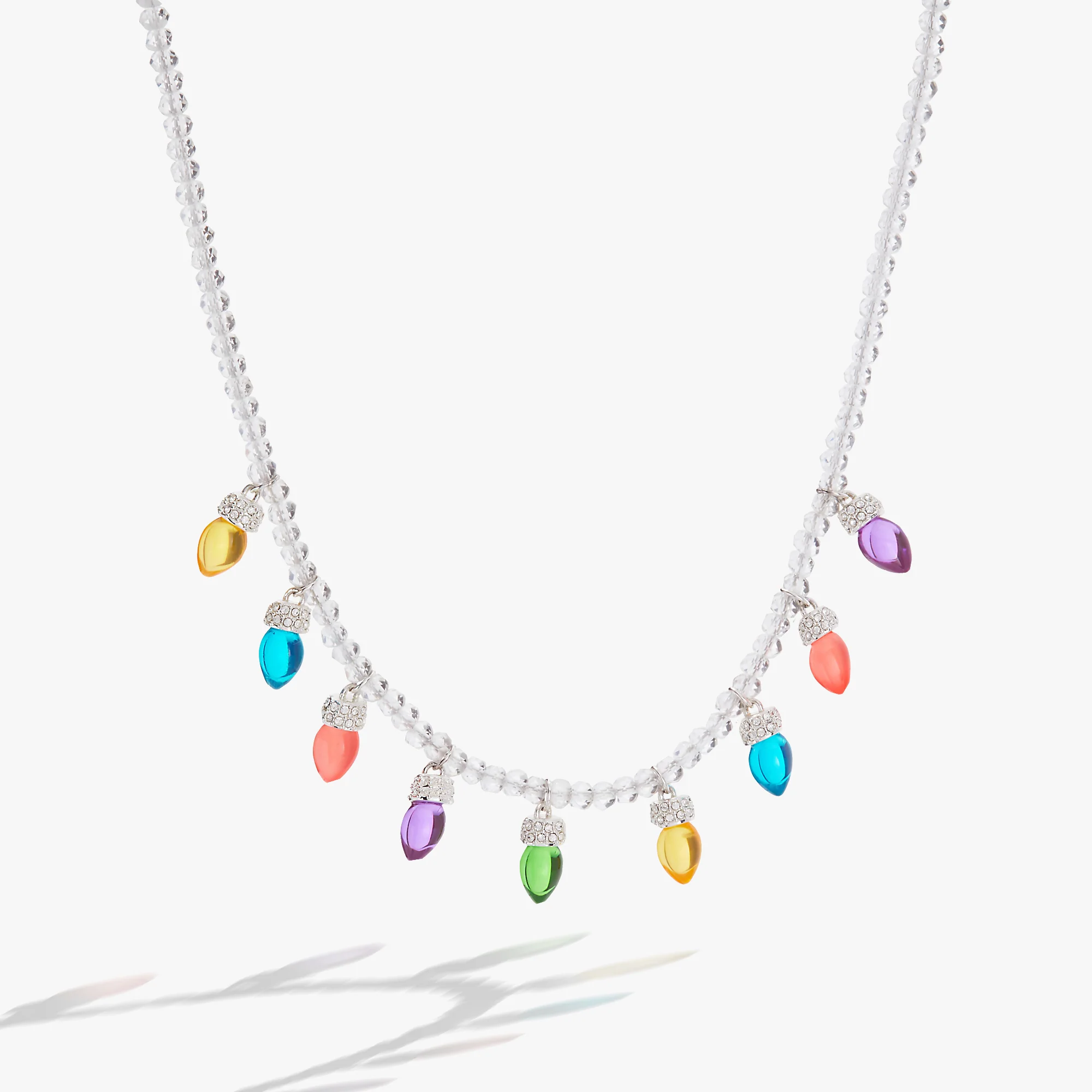 Christmas Light Bulb Necklace