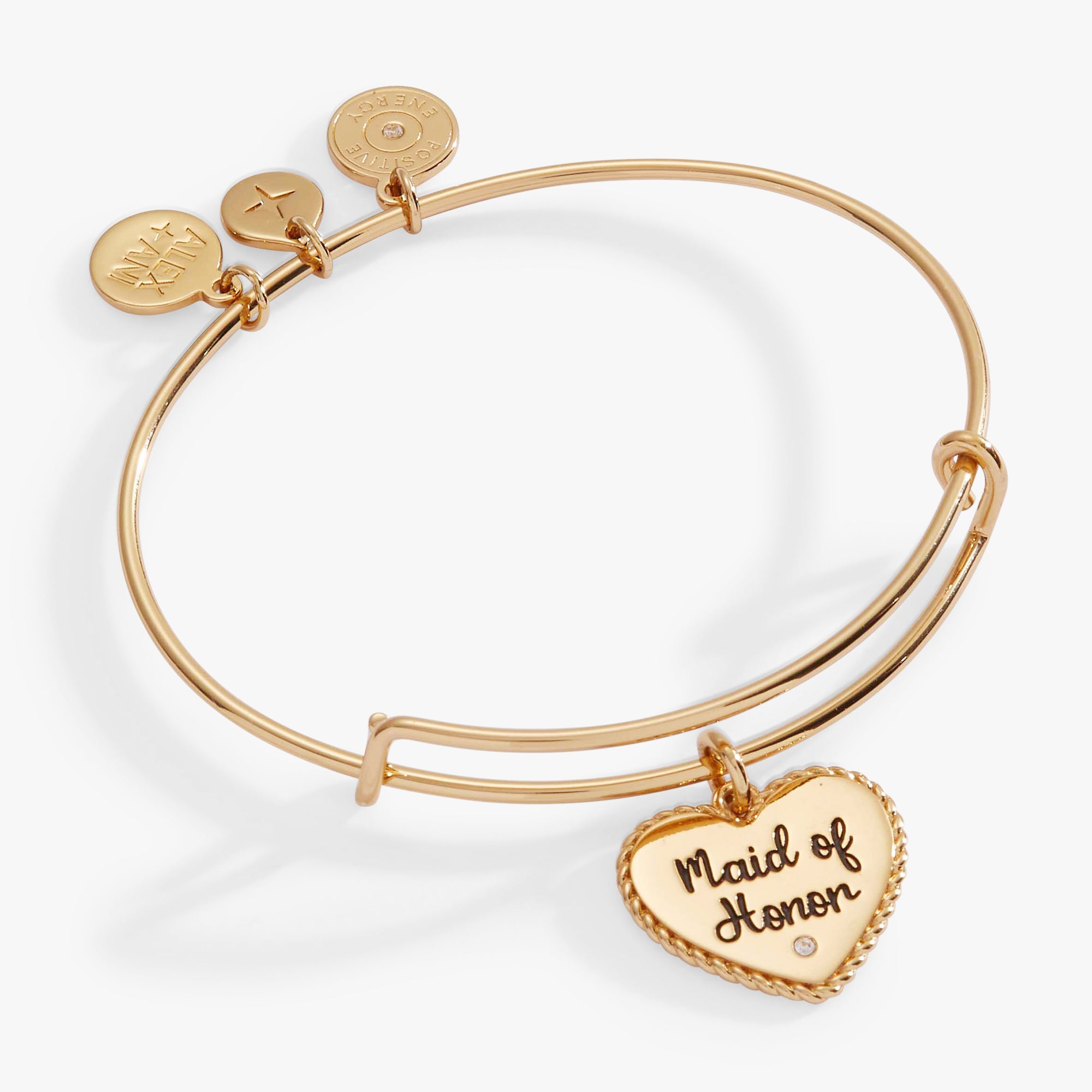 Maid of Honor Heart Bangle - Image 4