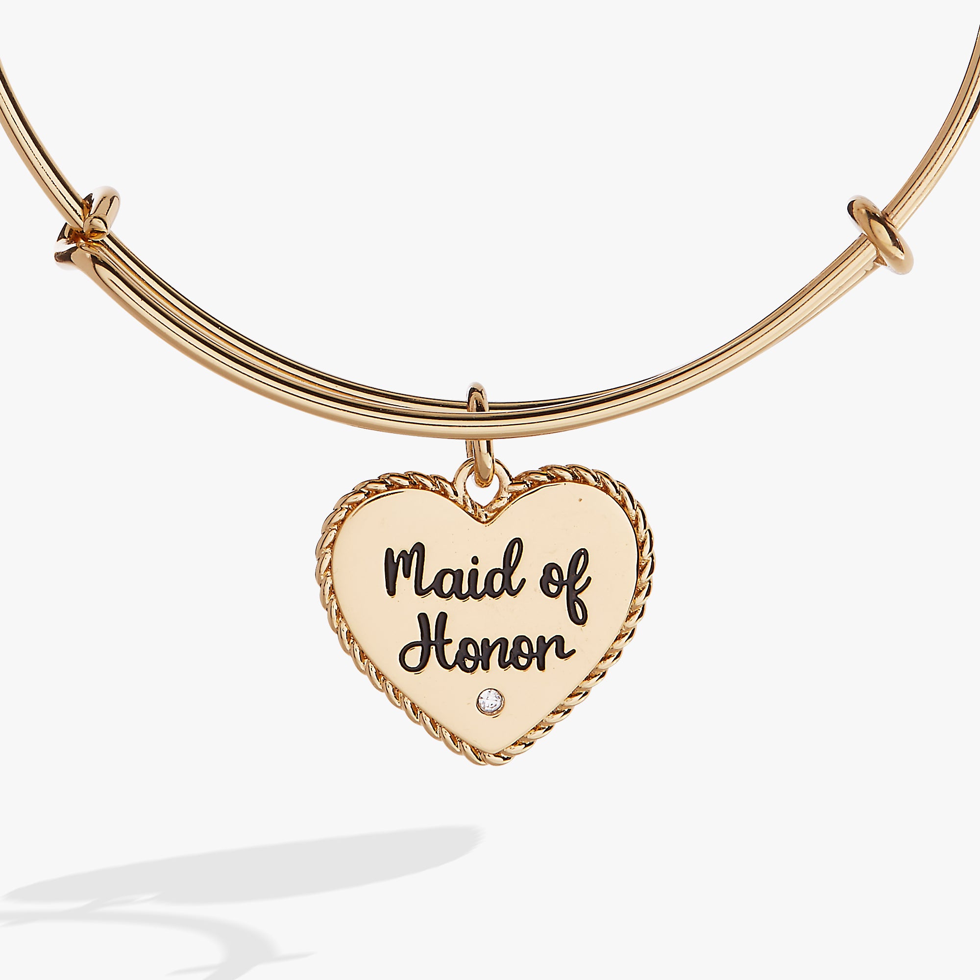 Maid of Honor Heart Bangle - Image 5