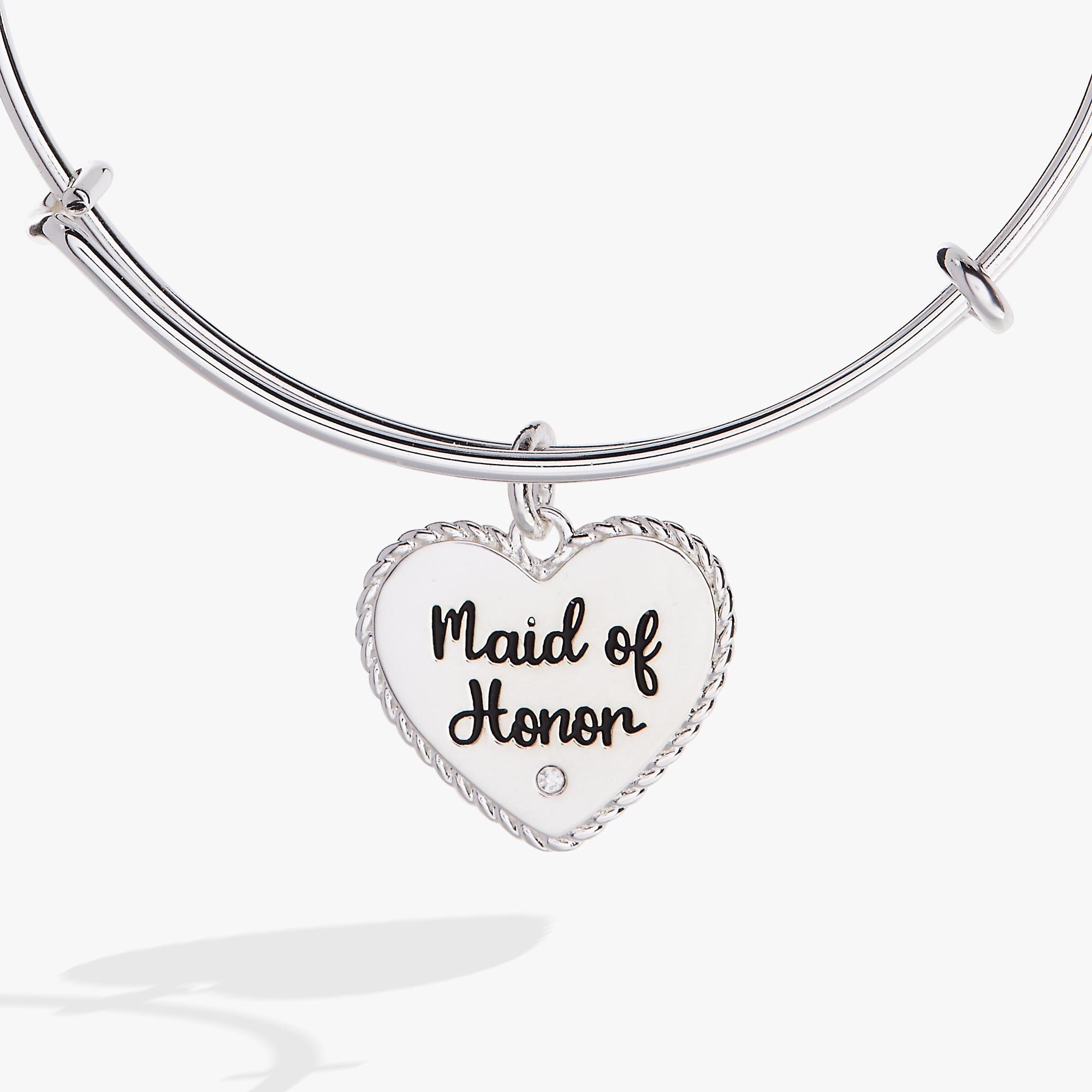 Maid of Honor Heart Bangle - Image 2