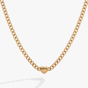 Mama Curb Chain Necklace