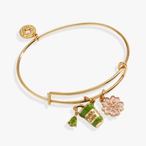 'Matcha Girlie' Charm Bangle