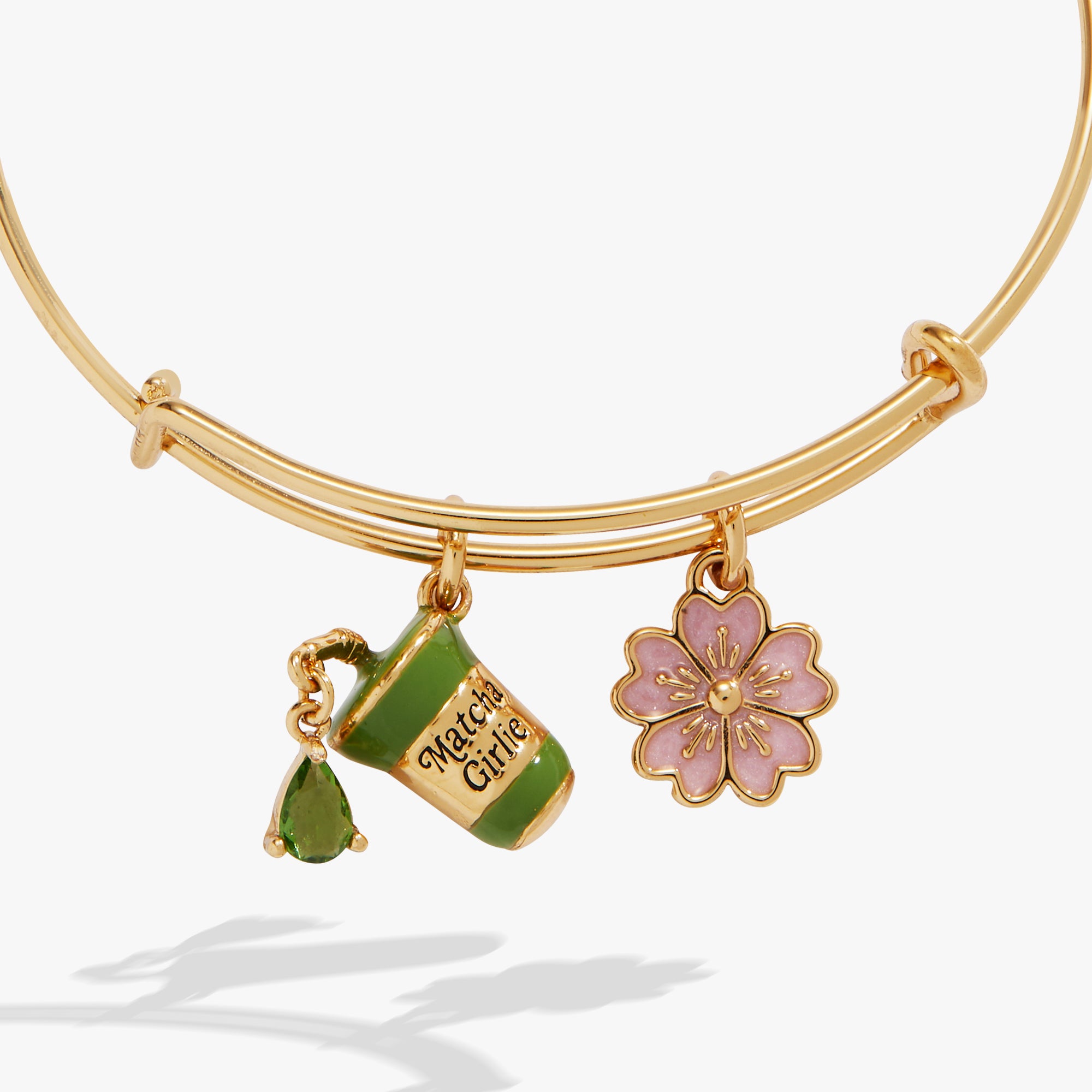 'Matcha Girlie' Charm Bangle - Image 3
