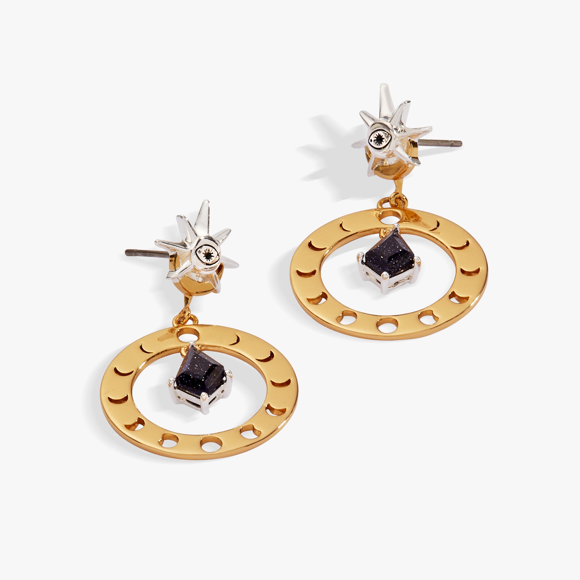 Moon Phase Statement Earring - Image 3