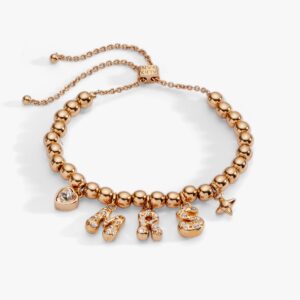 'Mrs Beaded Bubble Bolo Bracelet