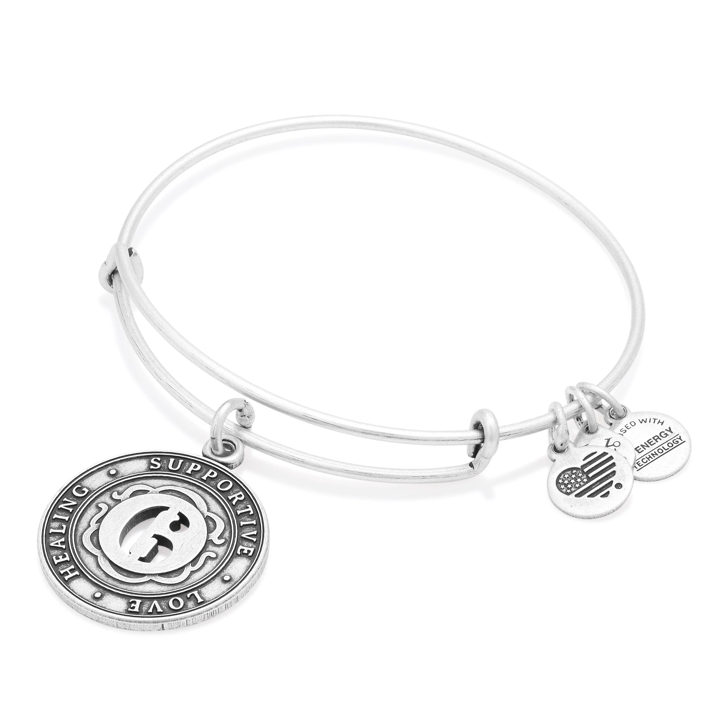 Number 6 Charm Bangle Bracelet | Healing. Supportive. and Love