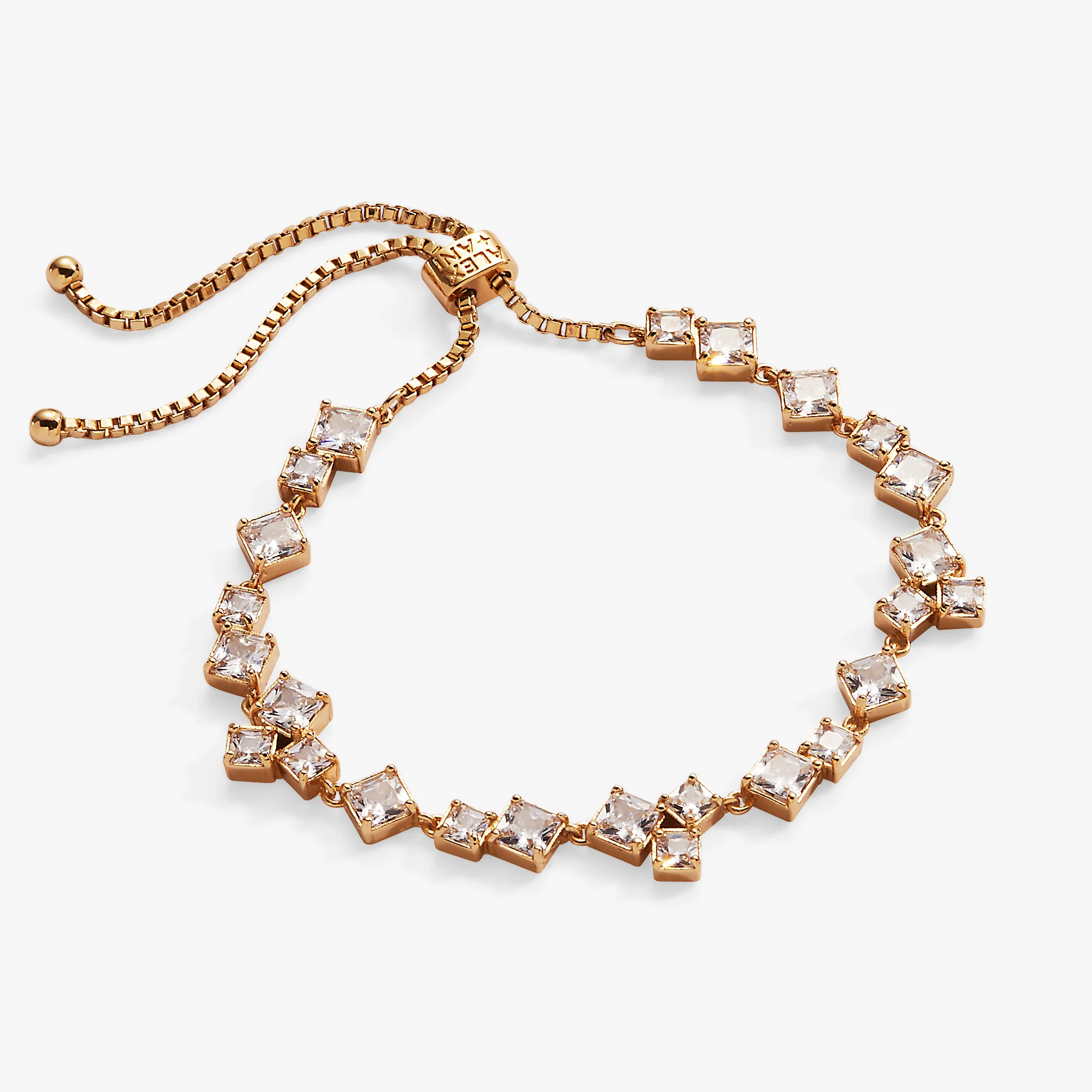 Crystal Chandelier Bolo Bracelet