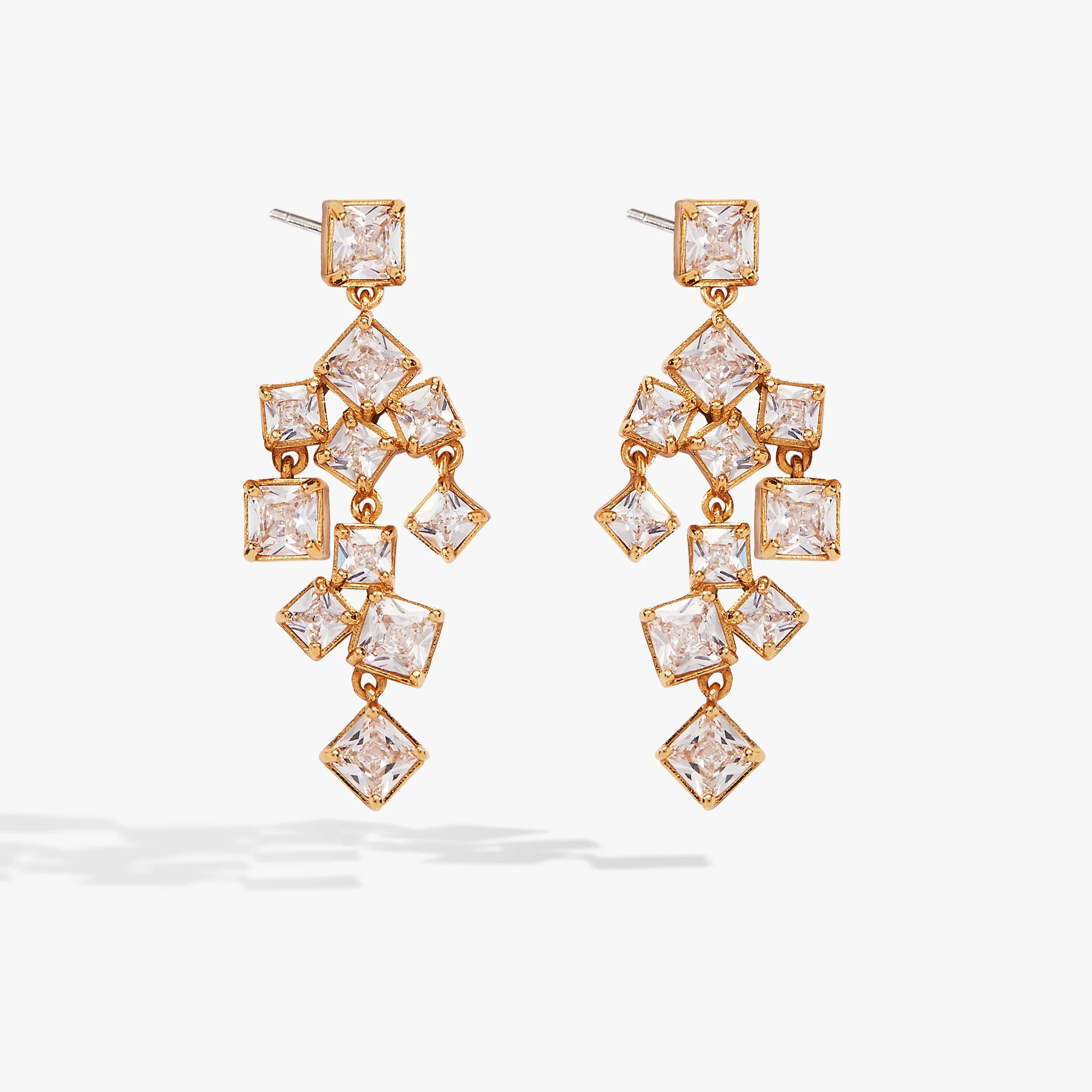Crystal Chandelier Statement Earring