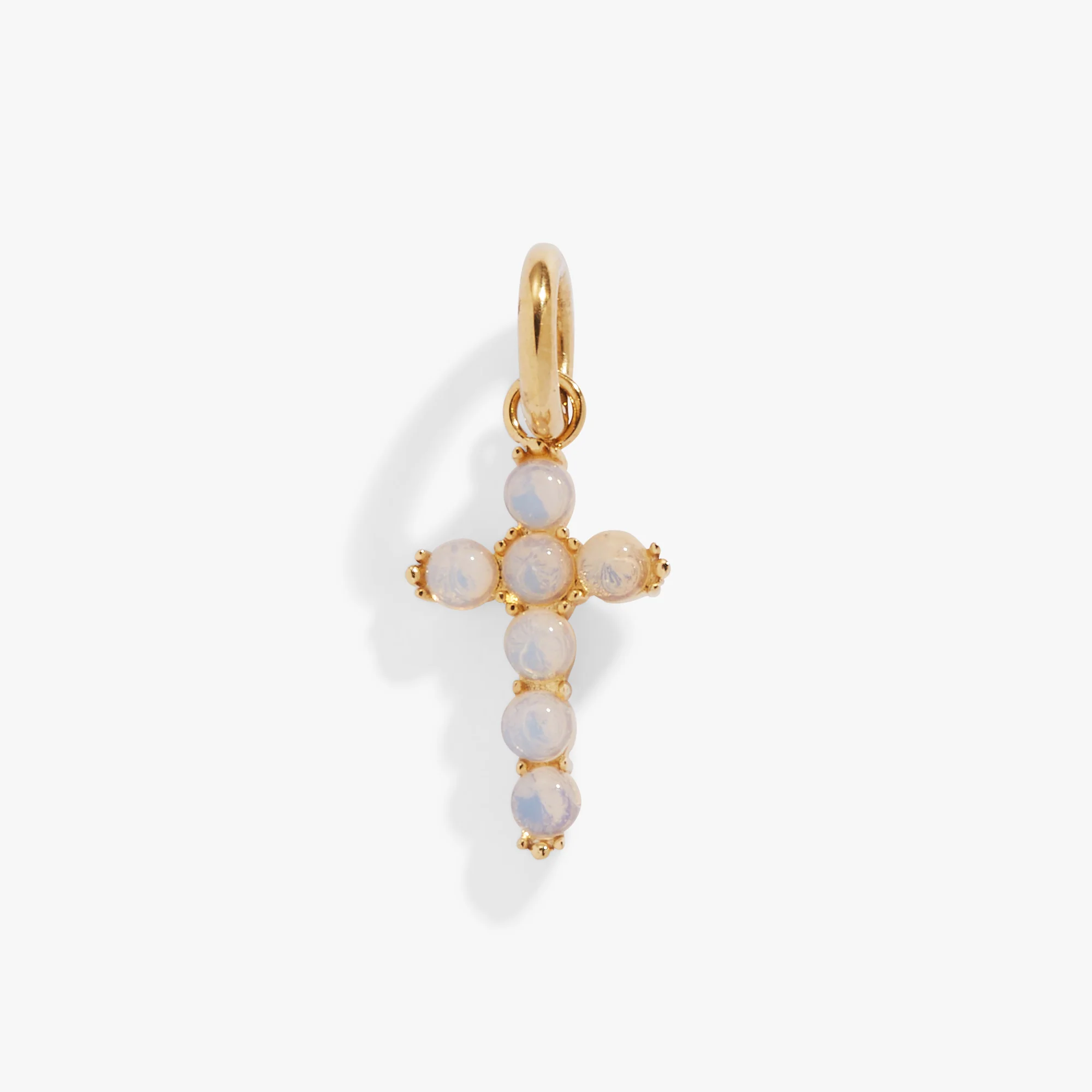 Opal Cross Interchangeable Charm