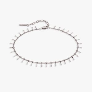 Paddle Tassel Chain Anklet