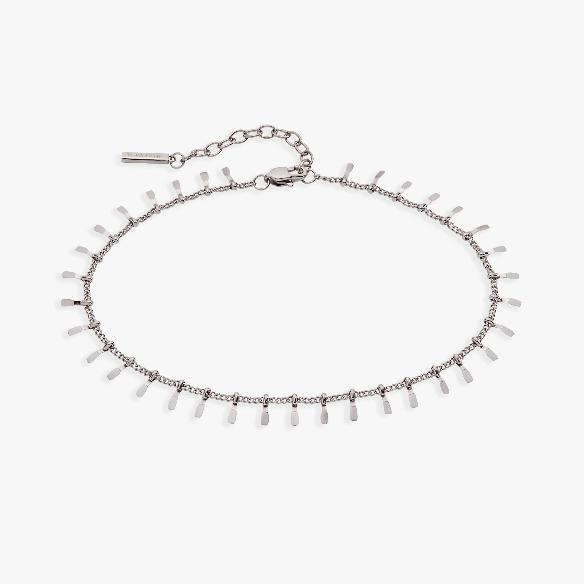 Paddle Tassel Chain Anklet