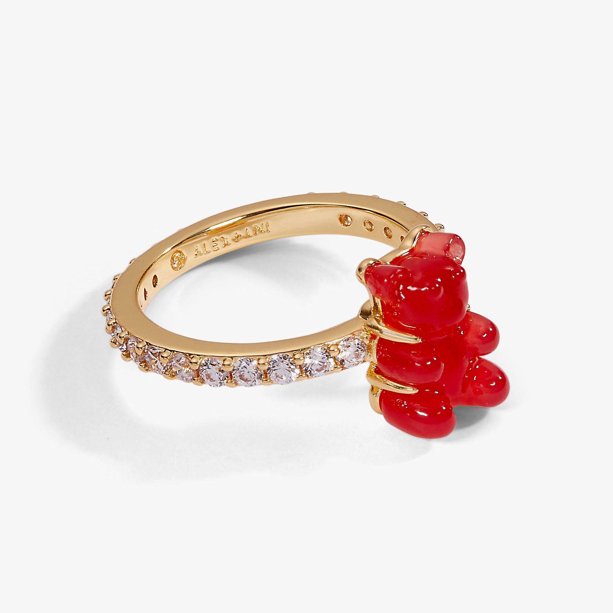 Pave Gummy Bear Ring - Image 3