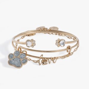 'Paws of Love' Bracelet Set of 3