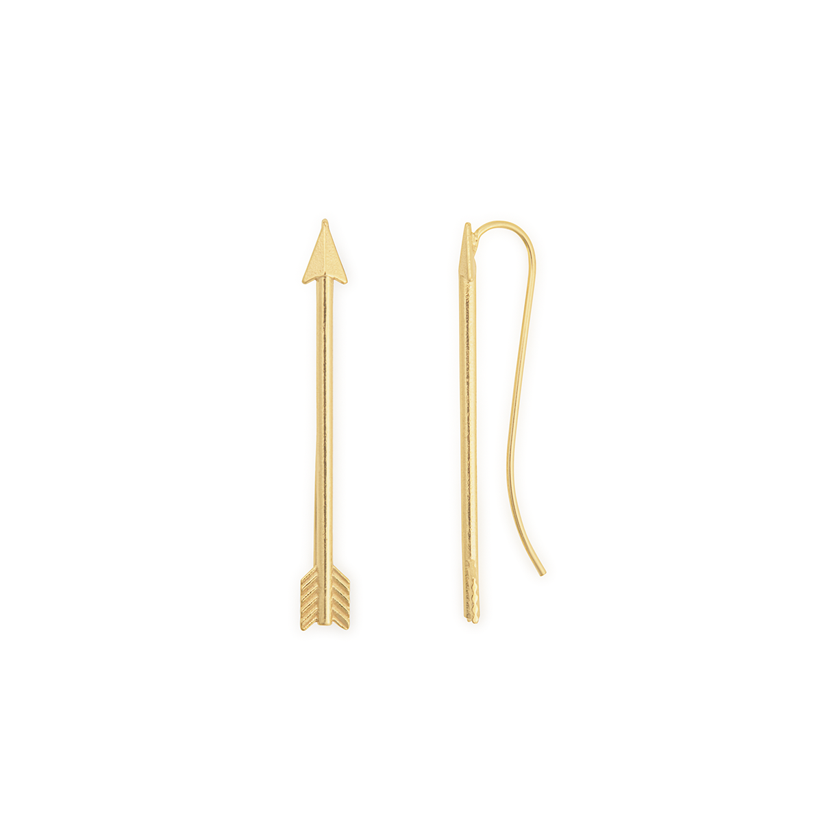 Arrow Drop Earrings - Image 2