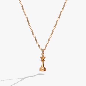 'Most Powerful' Queen Chess Piece Pendant